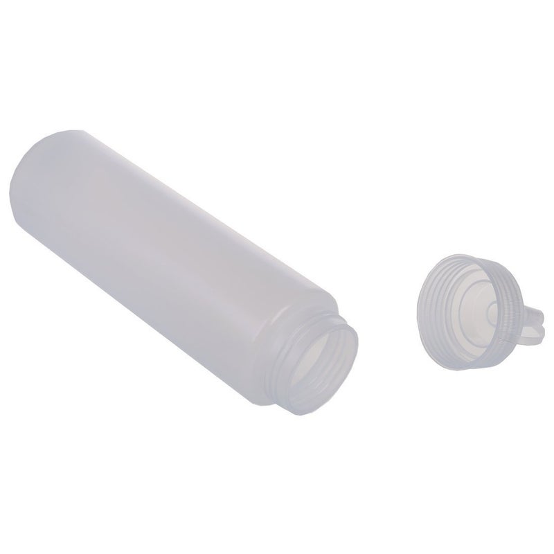 Godskitchen 16 Ounce (1Pcs) - Clear Plastic Squeeze Squirt Condiment Bottle with Twist On Cap Lid - Image 3