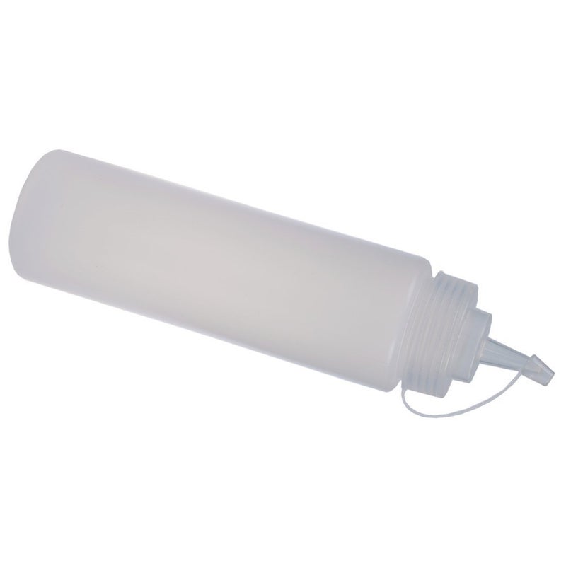 Godskitchen 16 Ounce (1Pcs) - Clear Plastic Squeeze Squirt Condiment Bottle with Twist On Cap Lid - Image 2