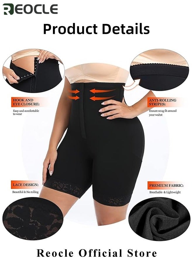 ريوكل مشدات نسائية ضيقة لتشكيل الجسم والتحكم في البطن شورت لتدريب الخصر طماق أرق - Image 4