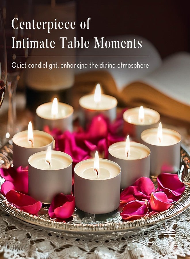 Ashlux Tea Lights Candles 50 Pack 8 Hours - Image 4