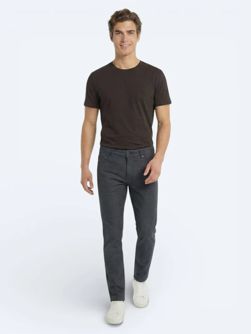 Kip Brown Plain 100% Cotton T-Shirt