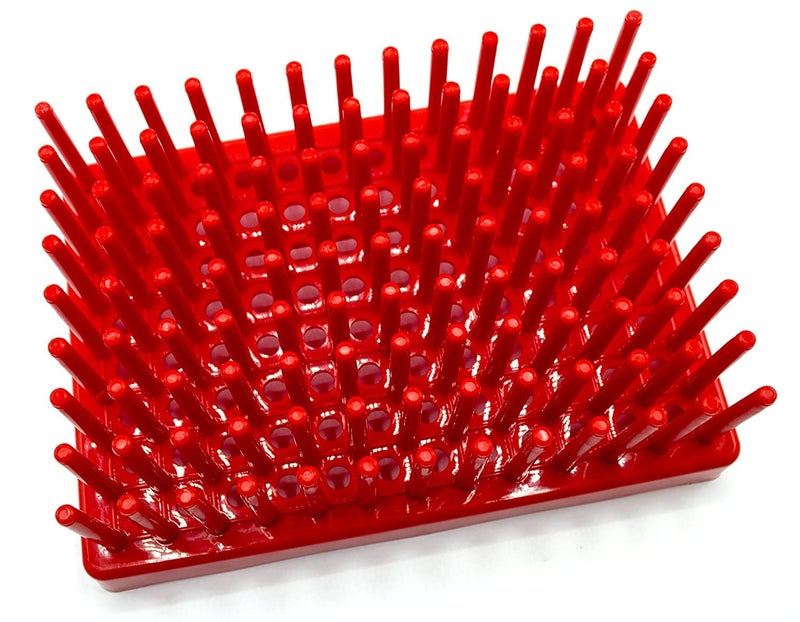 AANIJ AANIJ Polylab Test Tube Peg Rack Drying Rack Holds 96 Places for 13mm Test Tubes Pack of 1 - Image 3