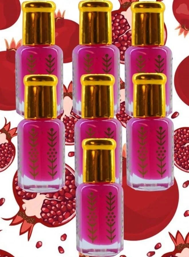 مسك الرمان مكونه من 7 تولات فاخره 6مل