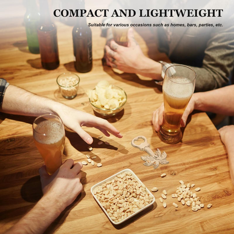 Zinc Alloy Palm Shaped Bottle Opener Portable Manual Beer Soda Lid Opener Tool - Image 4