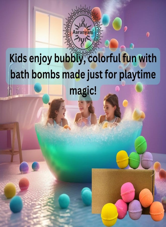 Aaranyam Mini Magic - Bath Bombs [35 gms x 10- PACK OF 2 ]– Deeply Hydrating & Moisturizing Spa-Quality Bath Bombs, Refreshing Aromatherapy for Relaxation & Skin Nourishment, 35g Each,gift for women, Christmas gift - Image 3