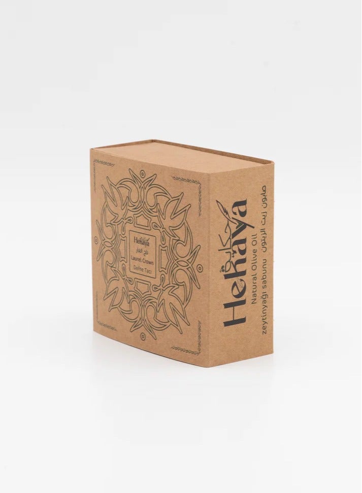 Hekaya Natural Laurel Oil Soap Bar with Organic Ingredients Vegan Soap Moisturizing Handmade for Body Face and Hair Soap Bars for Women and Men 125 Grams - Image 4