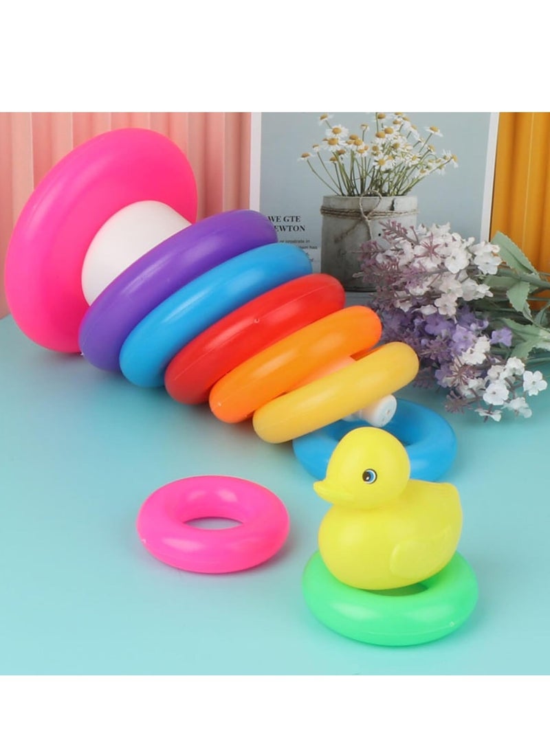 GT Toys 5833 9 Piece Spiral Ring Set and Duck Model, Plastic for Unisex Adults  - Image 2