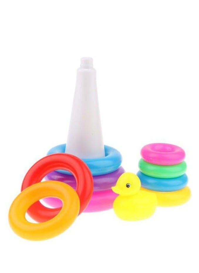 GT Toys 5833 9 Piece Spiral Ring Set and Duck Model, Plastic for Unisex Adults  - Image 3