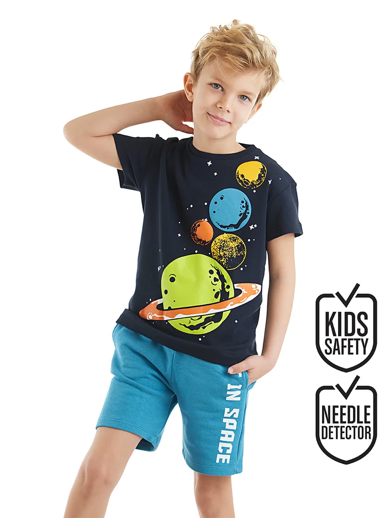 MSHB&G Planets Boy T-shirt&Shorts Set