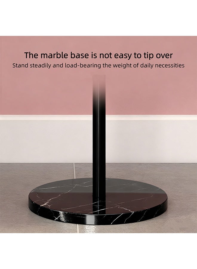 Coat Rack, Clothes Hanger, Clothes Tree, Hatstand, Hallstand, Marble Base And Iron Craft Tree-Shaped Hooks, Independent And Sturdy Clothes Hanger, An Independent Clothes Hanger For Hanging Hats, Coats, Clothes And Scarves - Image 3