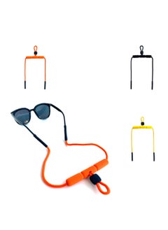 Floating Sunglass Straps Eyeglass Chain Eyewear Retainer Foam Eyeglass Holder Strap Sports Glasses Sunglass Keepers Cord Lanyard Durable Secure Soft for Men Women Water Sports Outdoor Adventures 3PCS