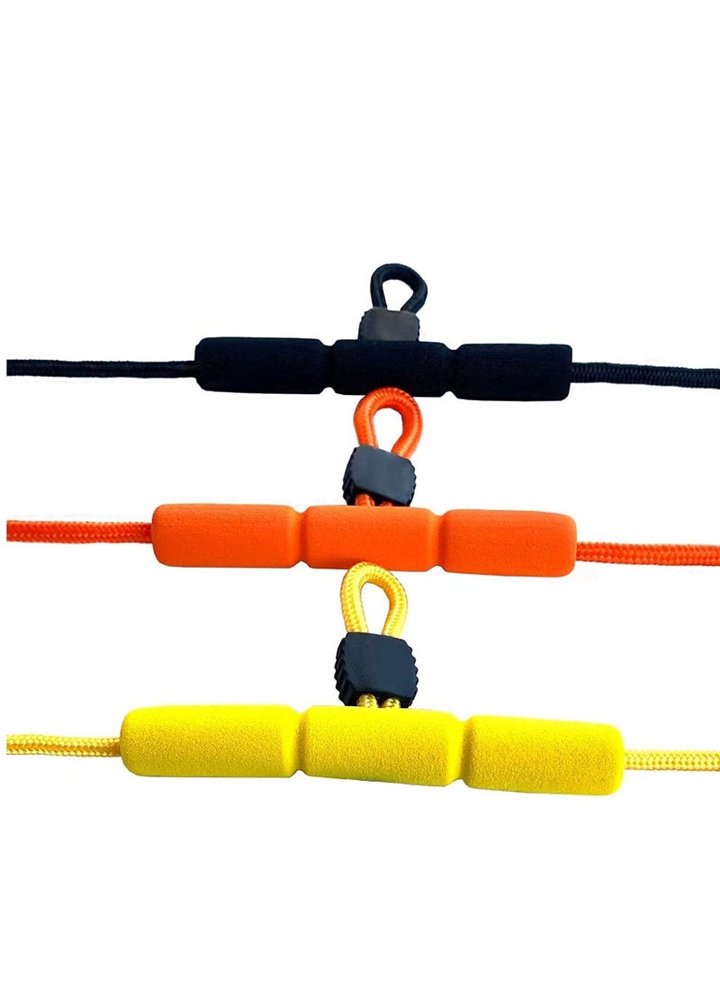 SYOSI - Floating Sunglass Straps Eyeglass Chain Eyewear Retainer Foam Eyeglass Holder Strap Sports Glasses Sunglass Keepers Cord Lanyard Durable Secure Soft for Men Women Water Sports Outdoor Adventures 3PCS - Image 1