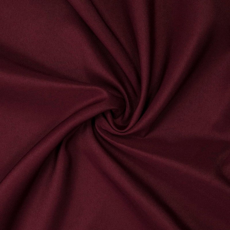 Gee Di Moda Square Tablecloth - 52 x 52 Inch Burgundy Table Cloth for Small Square or Round Tables - Heavy Duty Washable Fabric - for Buffet Table, Holiday Party, Dinner, Wedding & Baby Shower - Image 4
