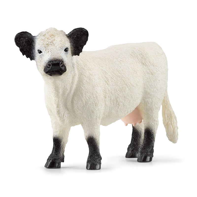Schleich Farm World Realistic Galloway Cow Figurine Highly Detailed and Durable Farm Animal Toy Fun and Educational Play for Boys and Girls Gift for Kids Ages 3 - Image 2