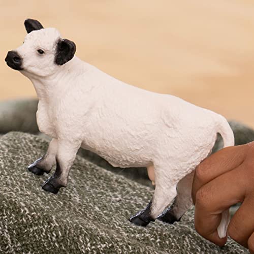 Schleich Farm World Realistic Galloway Cow Figurine Highly Detailed and Durable Farm Animal Toy Fun and Educational Play for Boys and Girls Gift for Kids Ages 3 - Image 3