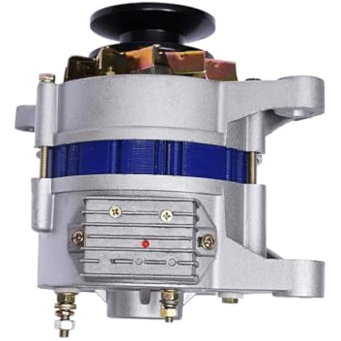 OLONETO 1200W 12V Pure Copper Permanent Magnet Alternator Synchronous Generator PMA Low Speed Permanent Magnet AC And DC Charging Dual-purpose Generator With Light - Image 1