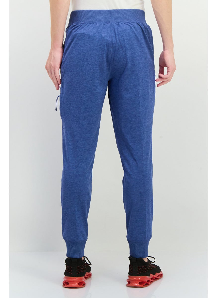 Gaiam - Men Regular Fit Heather Serenity Flow Jogger Pants, Blue - Image 1