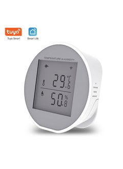 Smart WiFi Temperature Humidity Monitor Wireless Temperature Humidity Sensor TUYA APP Notification