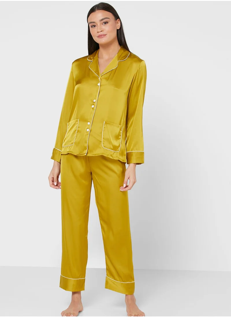 ELLA Satin Pyjama Set
