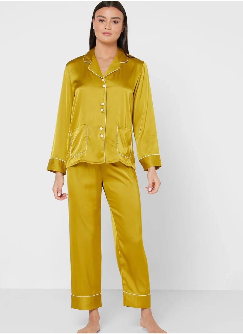 ELLA Satin Pyjama Set