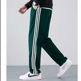 Spring Autumn Mens Sweatpants Loose-fit Straight-leg Casual Pants Three-pocket School Uniform Pants Versatile Trendy Green - pzsku/Z727616594B99A279311AZ/45/1746230988/2b2bbf2d-5613-4b83-af92-a608d4e1b9bf