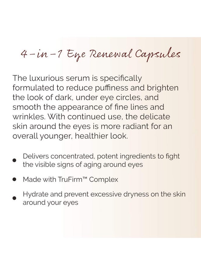 Crepe Erase كبسولات تجديد العين 4 في 1 من مجموعة Trufirm Complex (30 كبسولة)  - Image 3