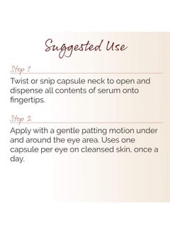 Crepe Erase 4In1 Eye Renewal Capsules Trufirm Complex (30 Count)  - Image 4