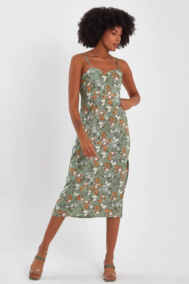 Alexander Gardi Floral Print Dress