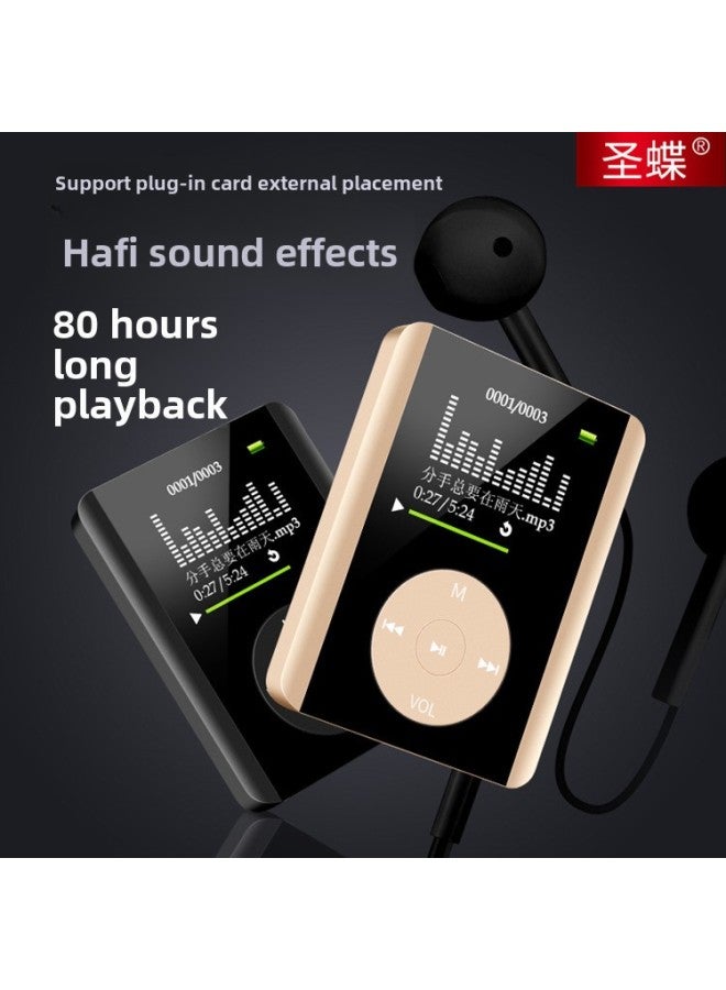 1.8 Inch Super Long Standby HD Video Player 2GB/4GB/8GB Multi-function Card MP4 Student Gift-Body Color:Ivory White-Memory Capacity:8GB 【full Set】】 - Image 1