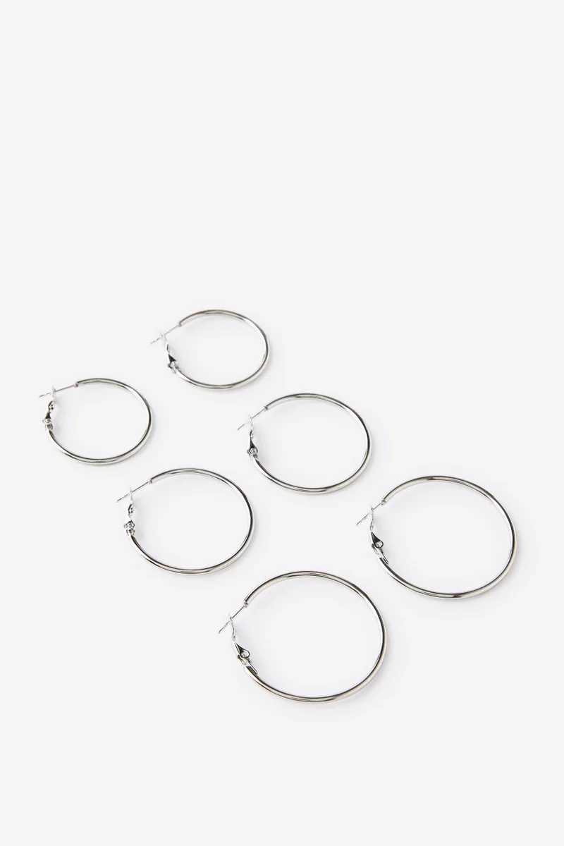 Waterproof 3Pk Mid Earring