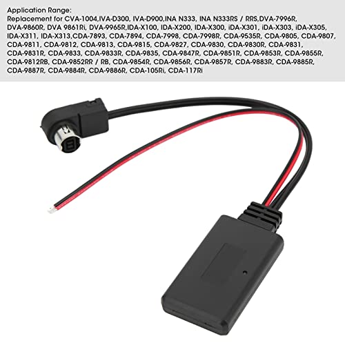 Yctze Bluetooth AUX Cable Adapter Wireless Bluetooth Module Audio Aux Adapter Cable Replacement for Alpine KCA‑121B AI‑NET CDA‑9857 CDA‑9886 CDA‑117 - Image 3