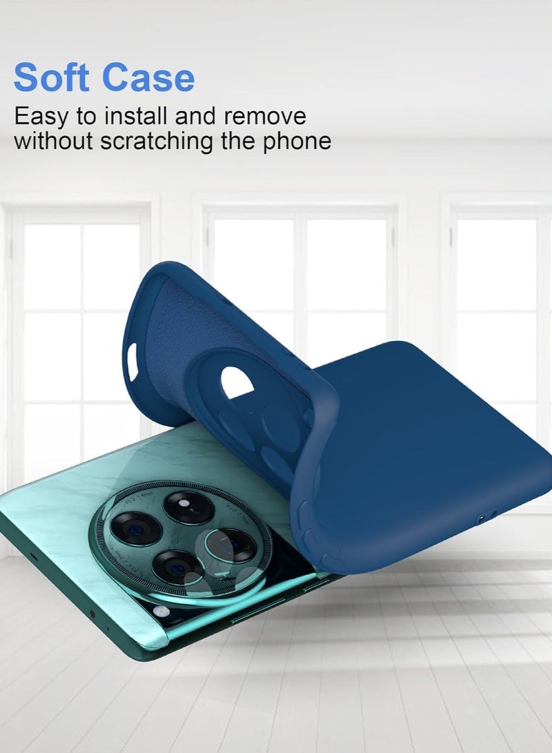 BORTONY OnePlus 12 5G Case Cover Soft Silicone TPU Lightweight Shock Protective Cover with Camera Protection Designed for OnePlus 12 5G - Image 5