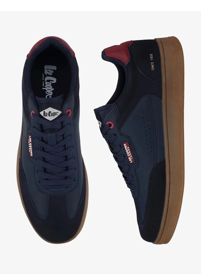 لي كوبر Men Panelled Lace-Up Sneakers