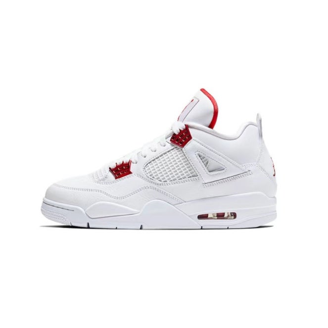 Aj4 Basketball Shoes for Men, White Cement Couple Shoes, Unisex Sports Shoes, Specially Designed for E-Commerce Overseas Versions - Image 2
