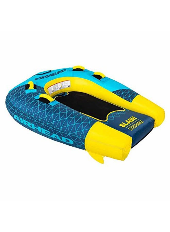 Airhead Slash II | 1-2 Rider Towable Tube for Boating, Multi (AHSL-32), 2 Rider - Image 3