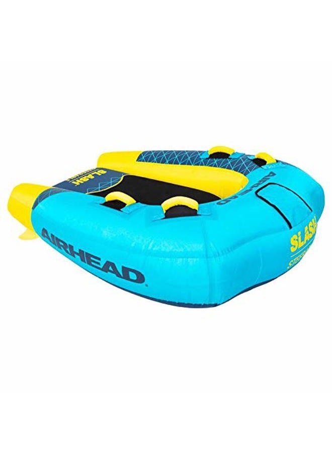 Airhead Slash II | 1-2 Rider Towable Tube for Boating, Multi (AHSL-32), 2 Rider - Image 4
