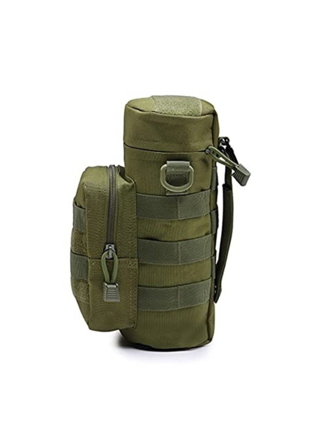 Generic Tactical Molle Water Bottle Pouch, Travel Tool Kettle Set Outdoor Military EDC Waist Pack Molle Water Bag Army Camping Bottle Holder for Travel Hiking  - Image 1