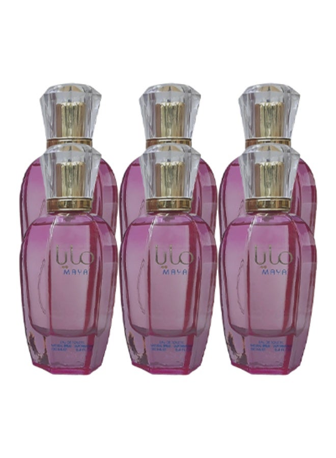 مايا 6 قطع عطر مايا للنساء 100 مل - Image 1