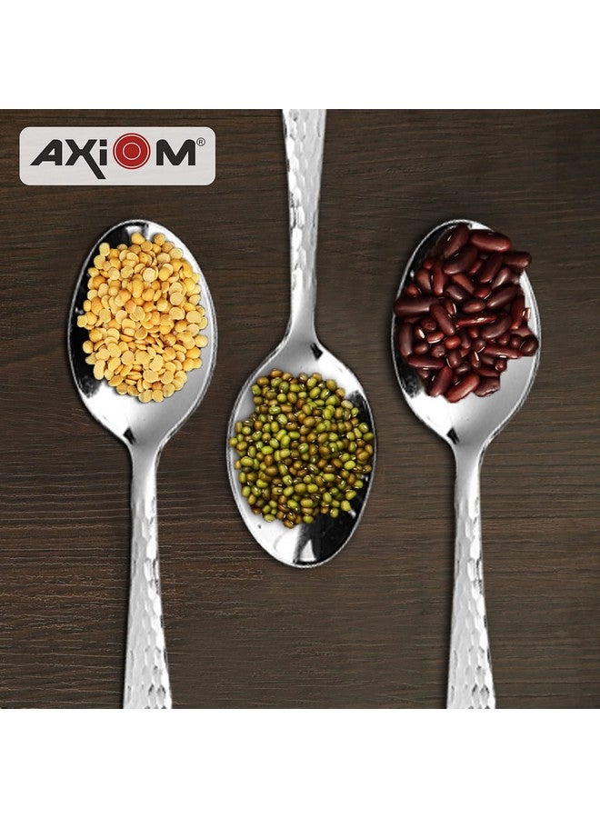 AXIOM Stainless Steel Spoons Set of 24 Small Spoons. Tiny Spoons for Coffee, Tea, Sugar, & Spices. Mini Spoons for Kids - Image 4
