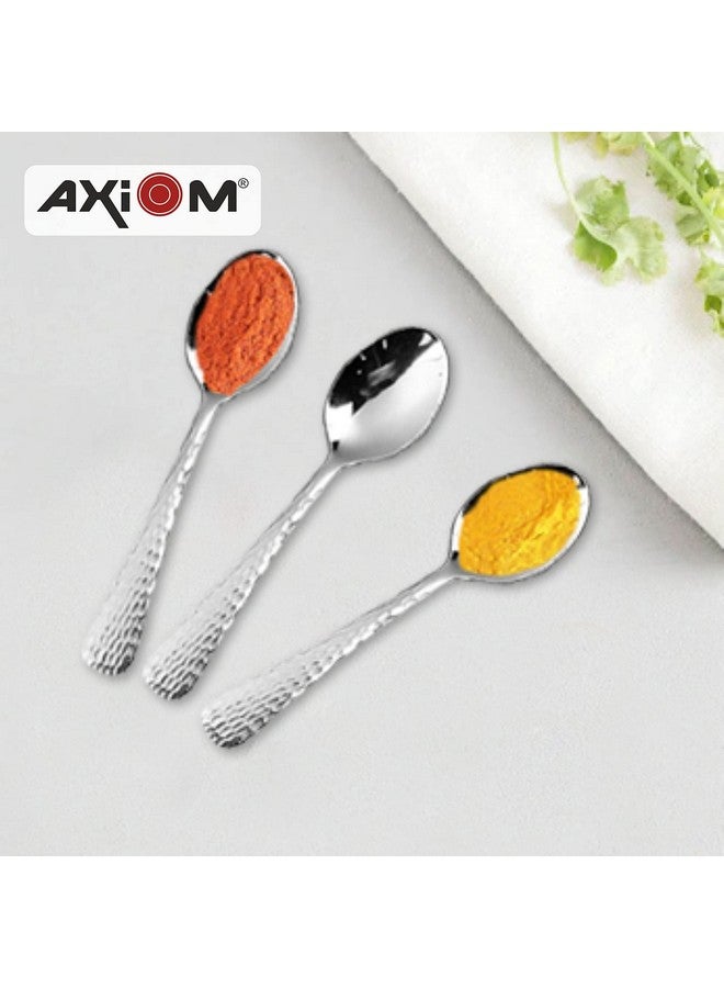 AXIOM Stainless Steel Spoons Set of 24 Small Spoons. Tiny Spoons for Coffee, Tea, Sugar, & Spices. Mini Spoons for Kids - Image 5
