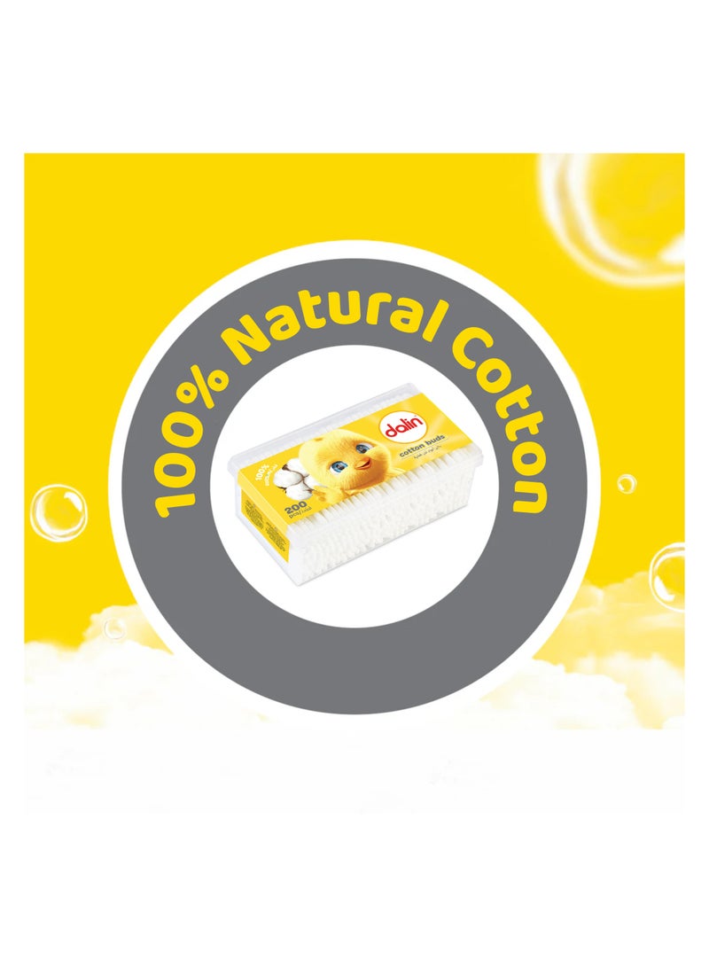 Dalin Cotton Buds 200 pcs - Image 2