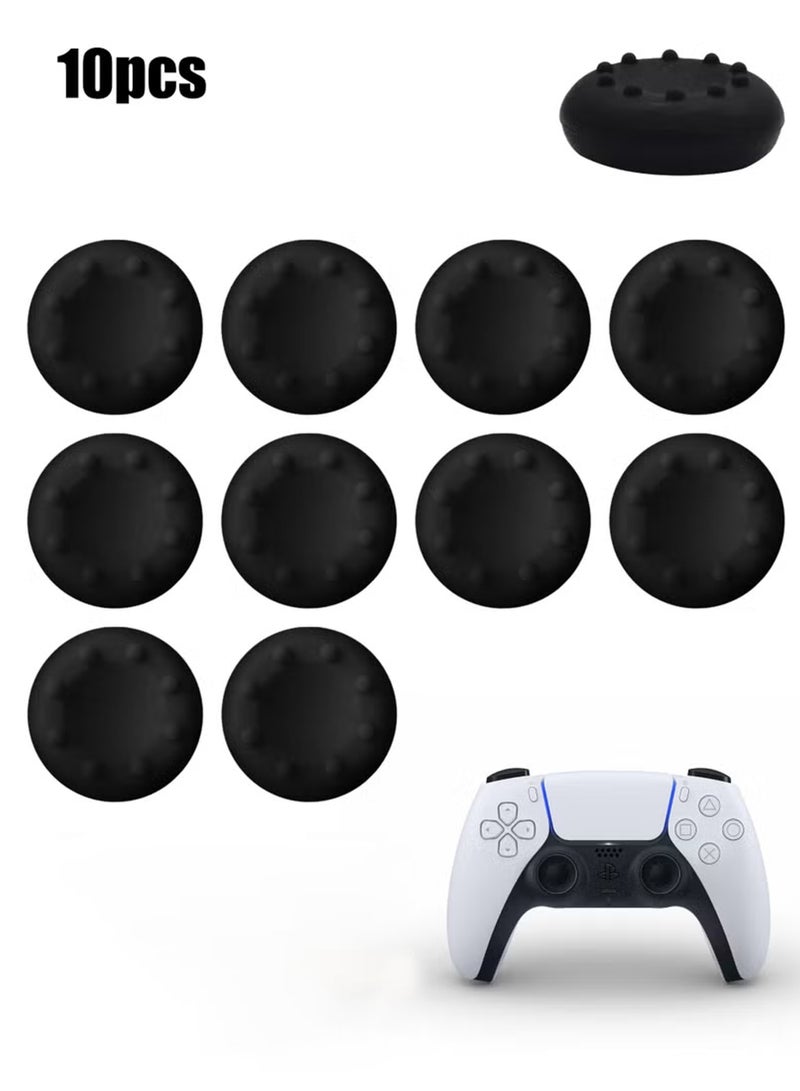 10 Pcs PS5/PS4 Joystick Caps, Controller Non-slip Thumb Grips - Image 1