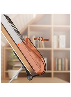 Homex "Ergonomic Bamboo Book Stand with Heavy-Duty Metal Base – Hands-Free Reading Holder with Adjustable Angles & Page Clips"  - Image 5