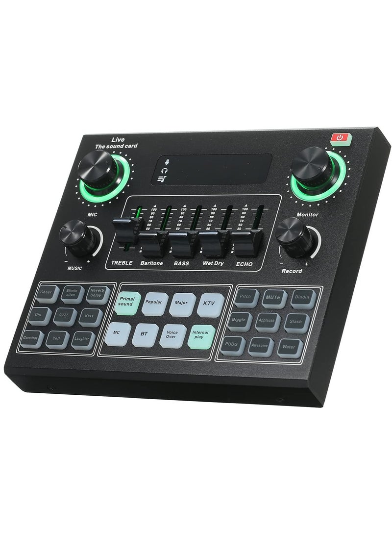 مازج صوت V9 للأصوات المباشرة I6970-A أسود - Image 5