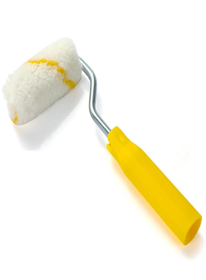 NANJA 2-inch Paint Roller- Mini Plastic Paint Tray Set, Mini Roller Frame, Microfiber Roller Covers, Touch Up Trim Kit with Tray - Image 3