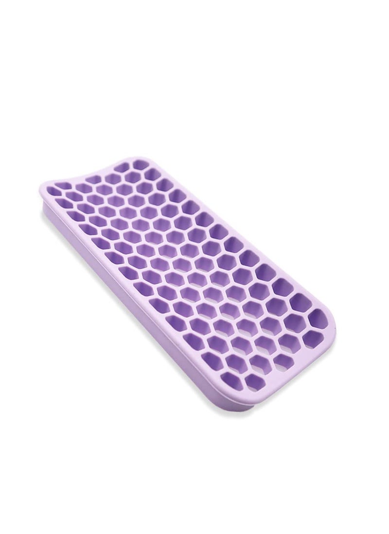 BangBoom Small Silicone Pad for Curling Iron Thicker Heat Resistant Silicone Mat for Hair Tools Portable Hair Styling Tool Rest Holder for Straightener Hair Dryer Flat Iron Purple 
