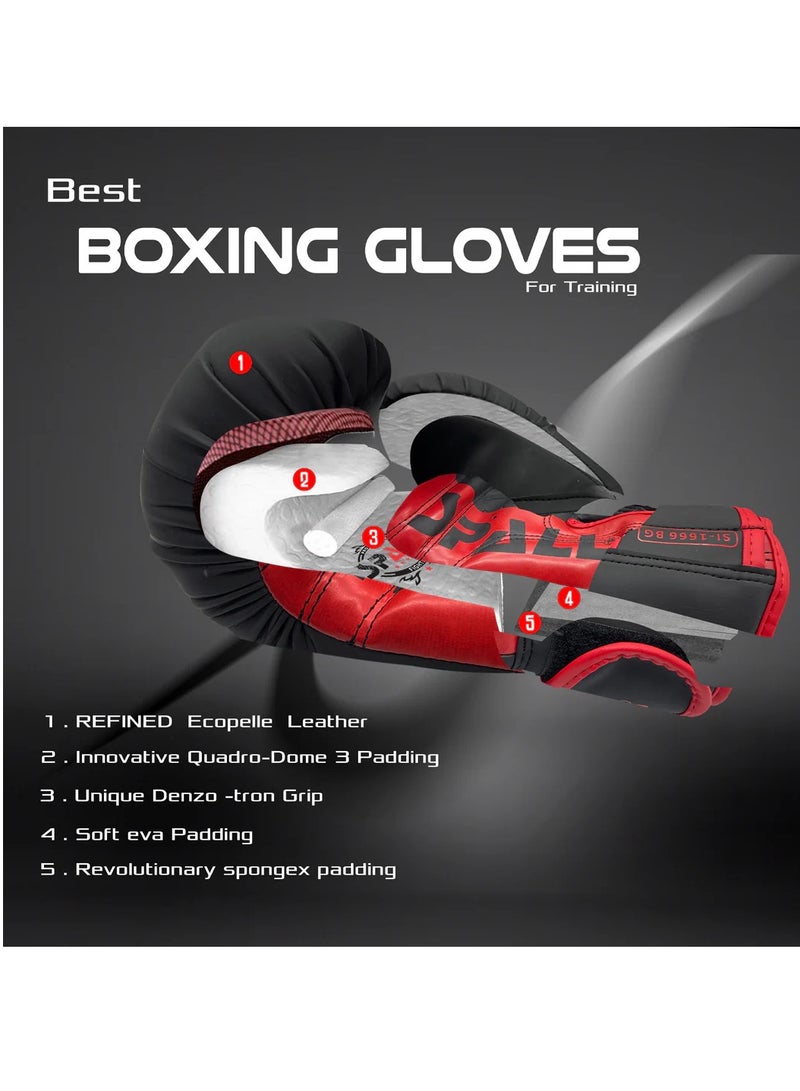 سبال قفازات الملاكمة لتدريبات الملاكمة والقتال خفيفة الوزن - Image 3