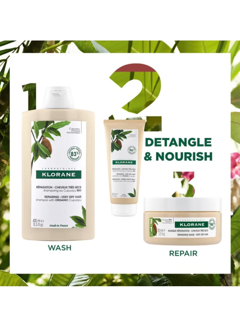 Klorane Conditioner Cupuaçu Butter Bio Nourising and Repairing 200ml - Image 2