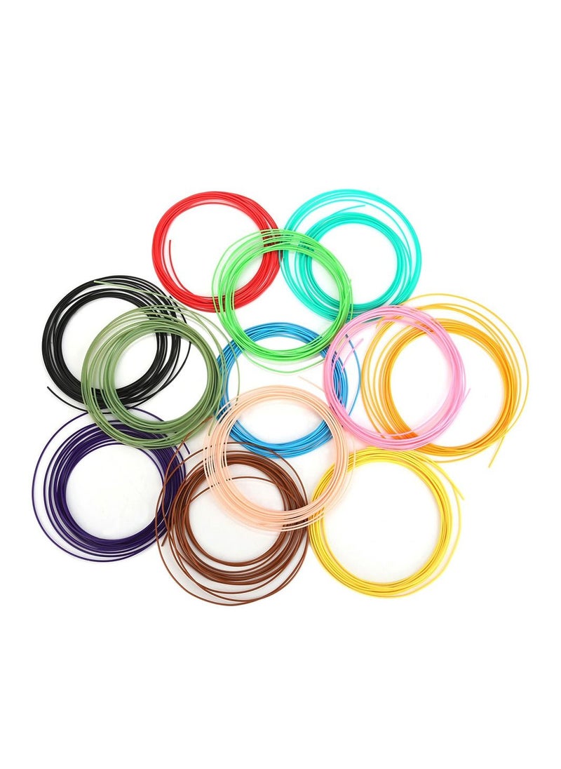 MissTiara - 20 High Precision 3D Printing Pen Filament Refills Multicolor - Image 1