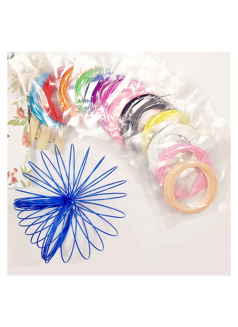 MissTiara - 20 High Precision 3D Printing Pen Filament Refills Multicolor - Image 1